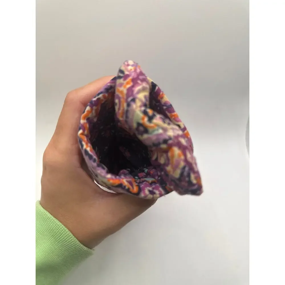 Vera Bradley Double Eyeglass Case Dream Tapestry Purple Paisley Retired